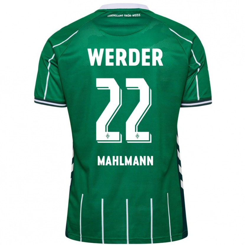 Danxen Damen Justus Mahlmann #22 Grün Weiß Heimtrikot Trikot 2025/26 T-Shirt