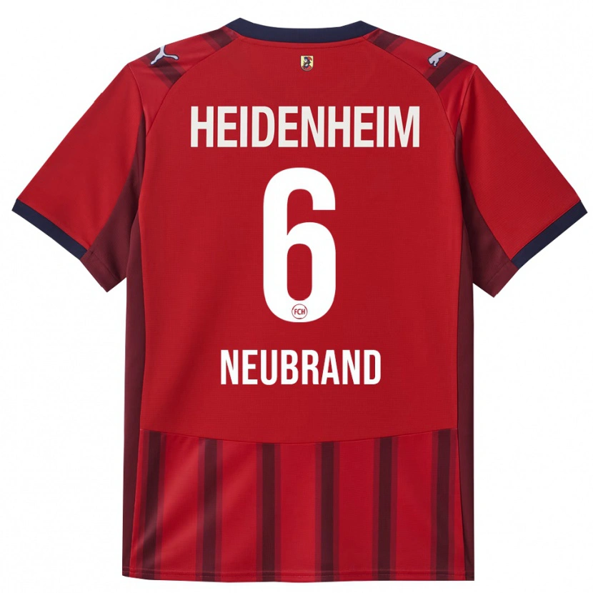 Danxen Damen Tina Neubrand #6 Rot Marineblau Heimtrikot Trikot 2025/26 T-Shirt