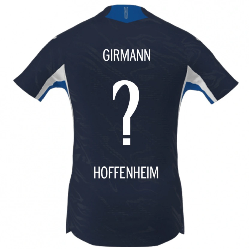 Danxen Damen David Girmann #0 Marineblau Weiß Heimtrikot Trikot 2025/26 T-Shirt