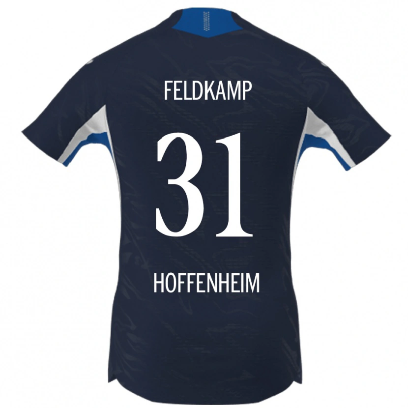 Danxen Damen Jana Feldkamp #31 Marineblau Weiß Heimtrikot Trikot 2025/26 T-Shirt
