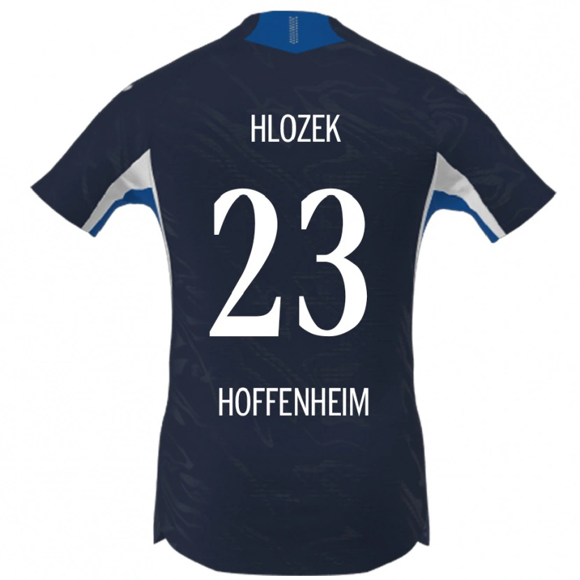 Danxen Damen Adam Hlozek #23 Marineblau Weiß Heimtrikot Trikot 2025/26 T-Shirt