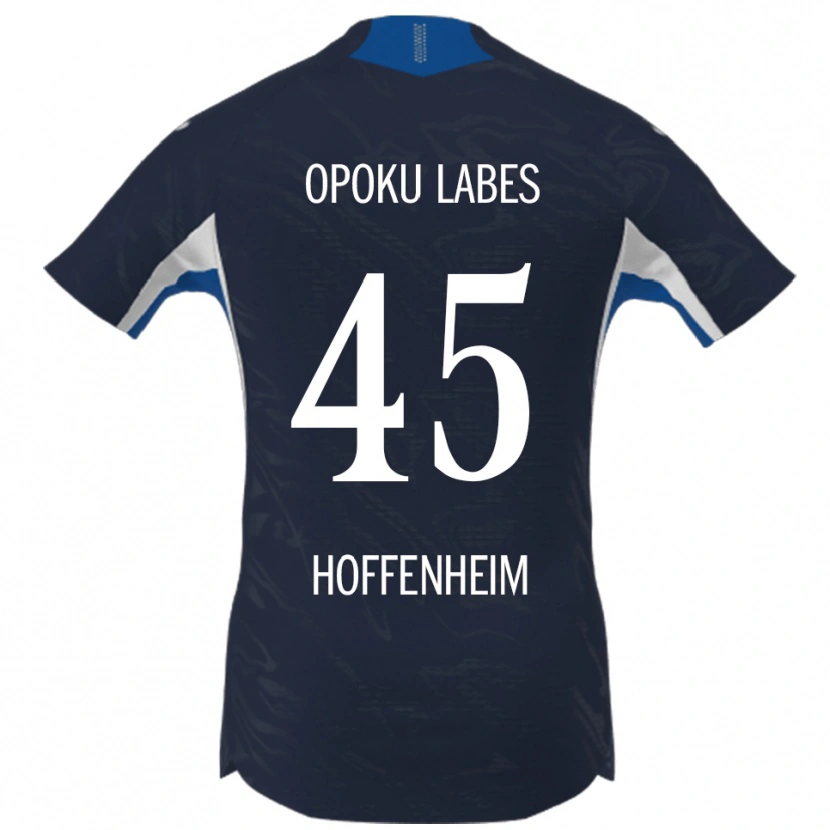 Danxen Damen Ben Opoku Labes #45 Marineblau Weiß Heimtrikot Trikot 2025/26 T-Shirt