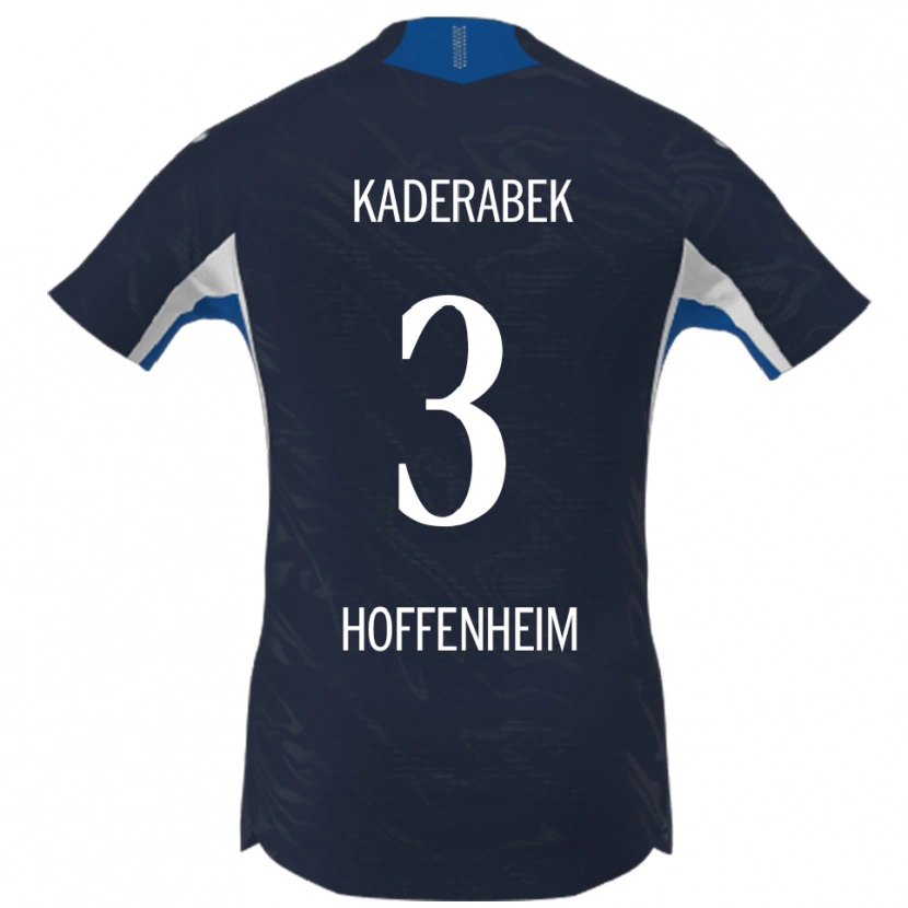 Danxen Damen Pavel Kaderabek #3 Marineblau Weiß Heimtrikot Trikot 2025/26 T-Shirt