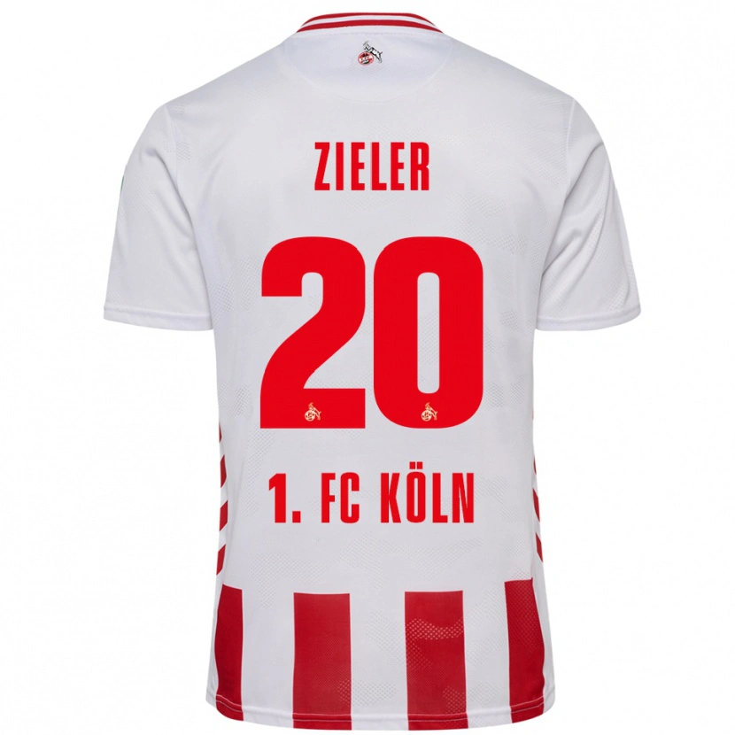 Danxen Damen Ron-Robert Zieler #20 Weiß Rot Heimtrikot Trikot 2025/26 T-Shirt