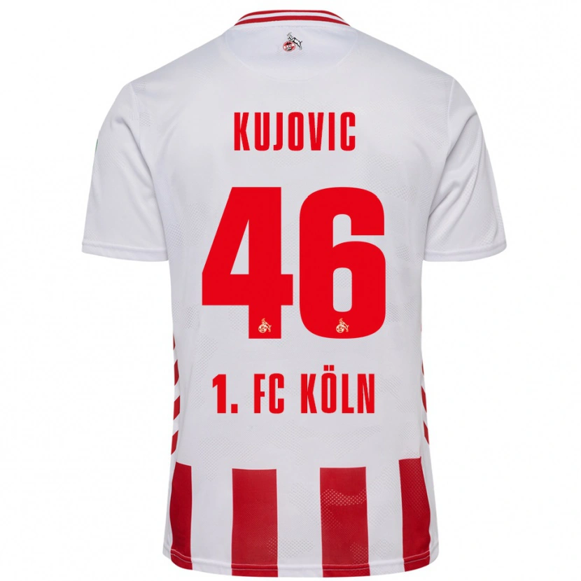 Danxen Damen Emin Kujovic #46 Weiß Rot Heimtrikot Trikot 2025/26 T-Shirt