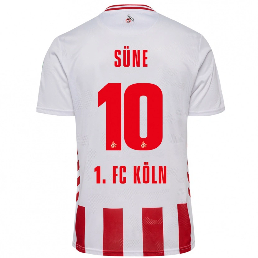 Danxen Damen Arda Süne #10 Weiß Rot Heimtrikot Trikot 2025/26 T-Shirt
