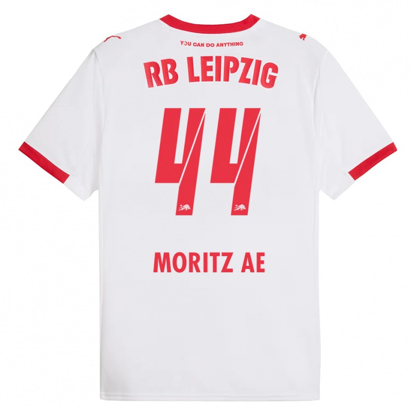 Danxen Damen Moritz Aé #44 Weiß Rot Heimtrikot Trikot 2025/26 T-Shirt
