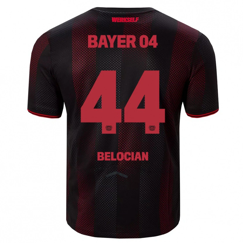 Danxen Damen Jeanuël Belocian #44 Schwarz Rot Heimtrikot Trikot 2025/26 T-Shirt