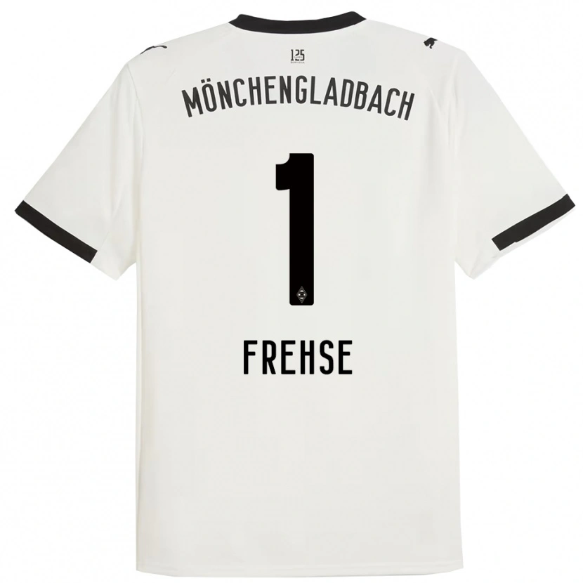 Danxen Damen Jil Frehse #1 Weiß Schwarz Heimtrikot Trikot 2025/26 T-Shirt