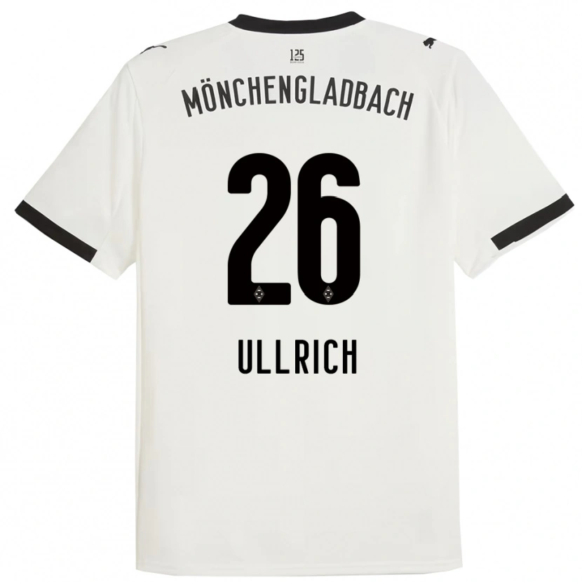 Danxen Damen Lukas Ullrich #26 Weiß Schwarz Heimtrikot Trikot 2025/26 T-Shirt