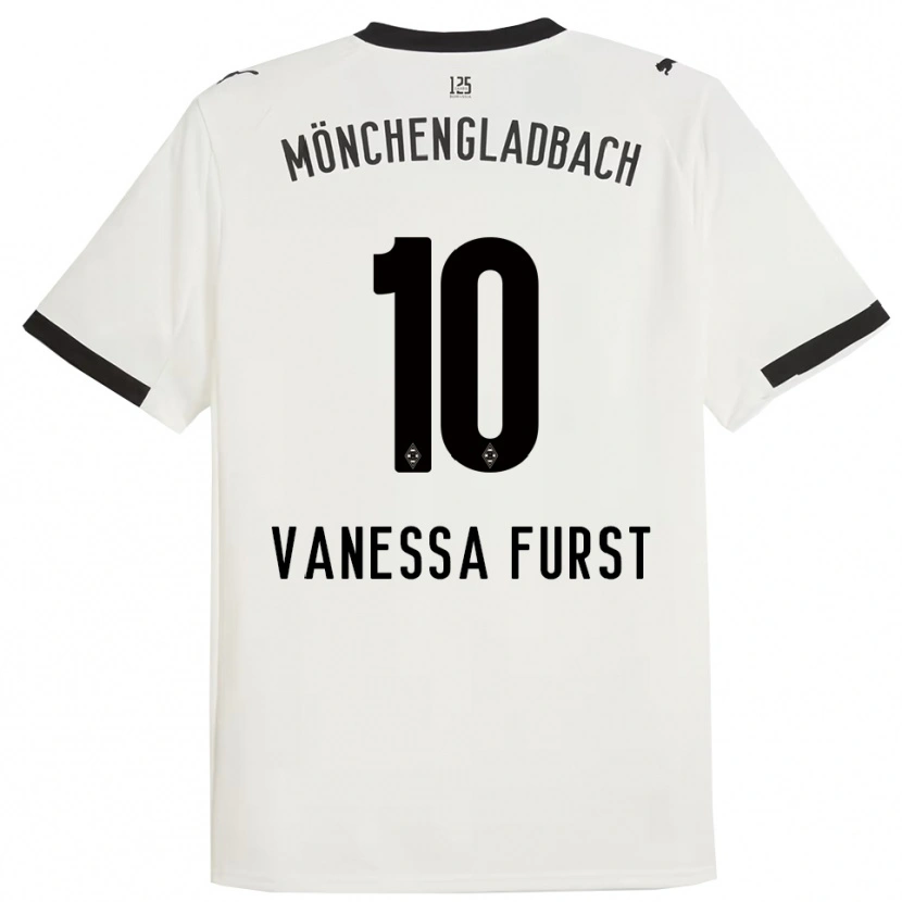 Danxen Damen Vanessa Fürst #10 Weiß Schwarz Heimtrikot Trikot 2025/26 T-Shirt