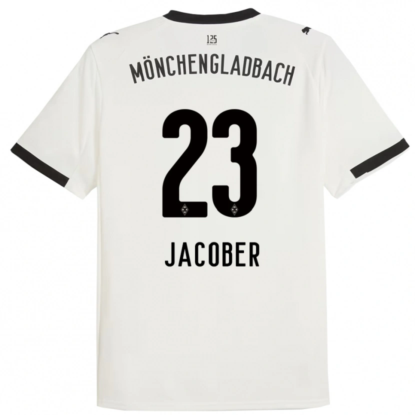 Danxen Damen Magdalena Jacober #23 Weiß Schwarz Heimtrikot Trikot 2025/26 T-Shirt