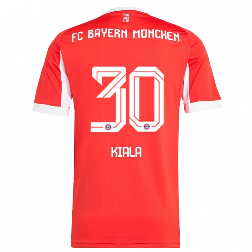 Danxen Damen Cassiano Kiala #30 Rot Weiß Heimtrikot Trikot 2025/26 T-Shirt