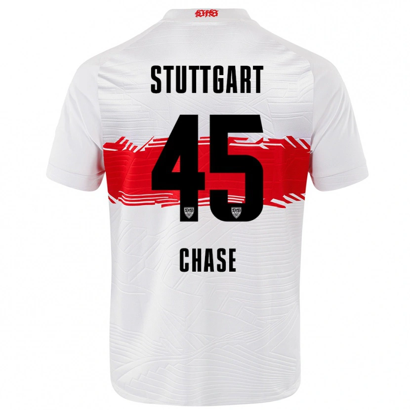 Danxen Damen Anrie Chase #45 Weiß Rot Heimtrikot Trikot 2025/26 T-Shirt