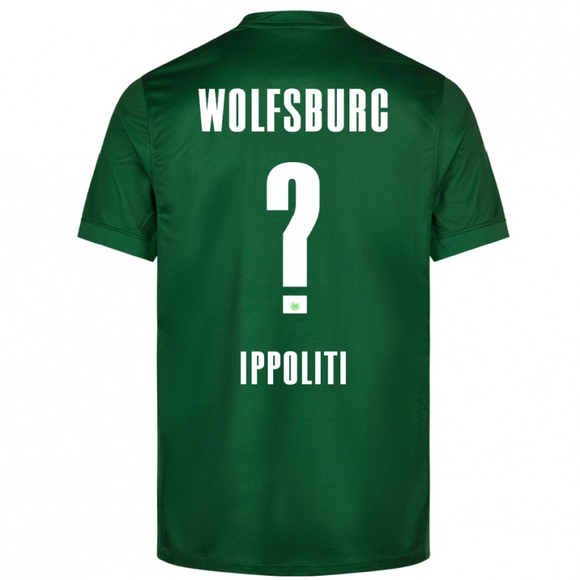 Danxen Damen Mario Ippoliti #0 Grün Weiß Heimtrikot Trikot 2025/26 T-Shirt