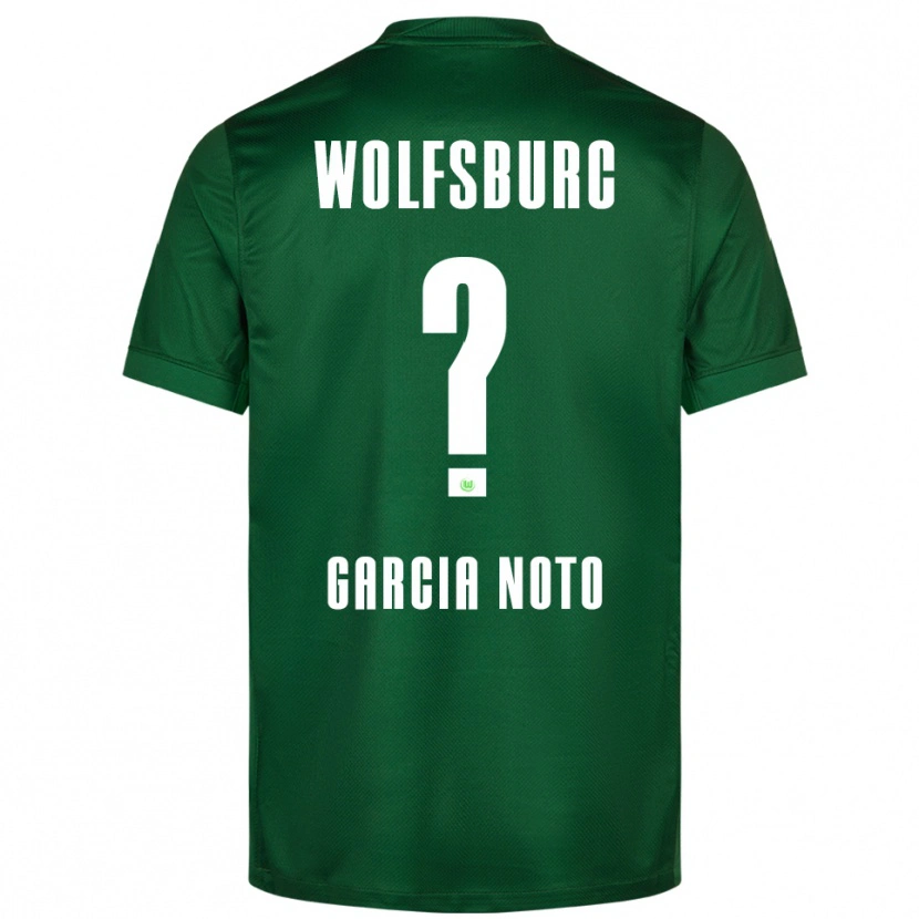 Danxen Damen Estefano Garcia Noto #0 Grün Weiß Heimtrikot Trikot 2025/26 T-Shirt