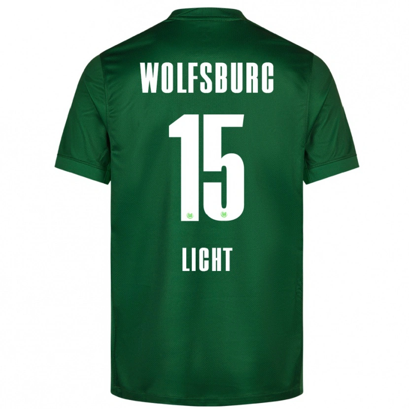 Danxen Damen Philipp Licht #15 Grün Weiß Heimtrikot Trikot 2025/26 T-Shirt