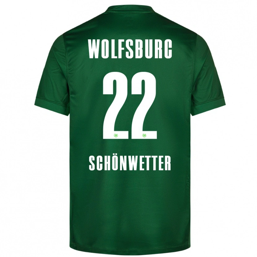 Danxen Damen Christina Schönwetter #22 Grün Weiß Heimtrikot Trikot 2025/26 T-Shirt