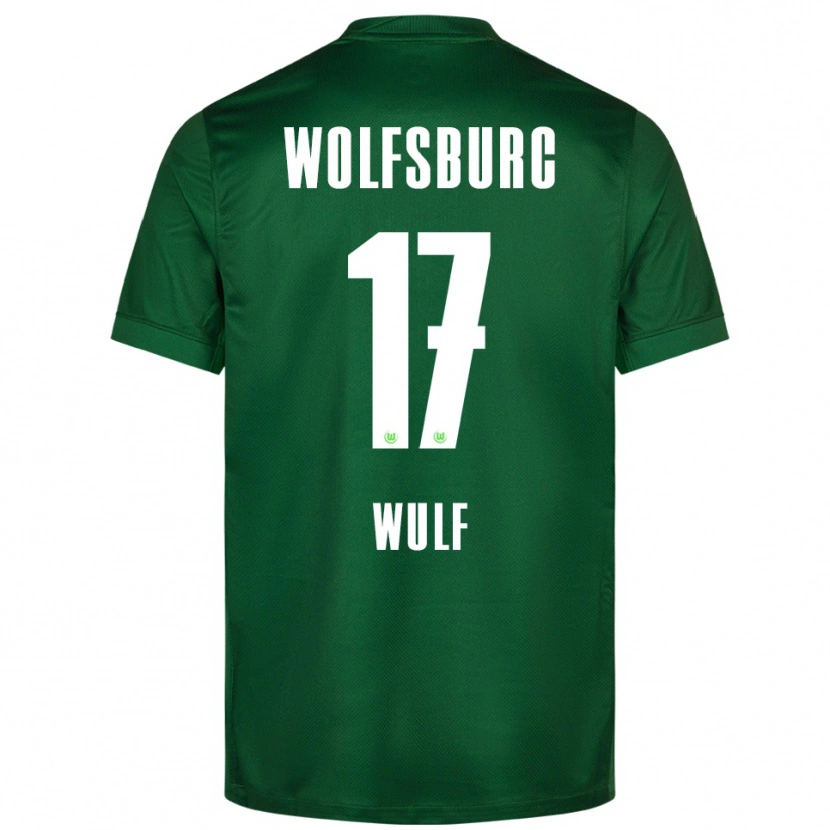 Danxen Damen Diego Wulf #17 Grün Weiß Heimtrikot Trikot 2025/26 T-Shirt
