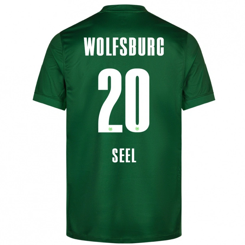 Danxen Damen William Seel #20 Grün Weiß Heimtrikot Trikot 2025/26 T-Shirt
