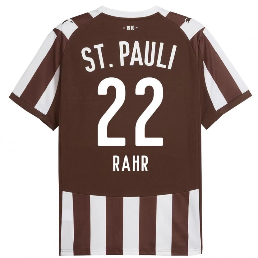 Danxen Damen Calvin Rahr #22 Kaffee Weiß Heimtrikot Trikot 2025/26 T-Shirt