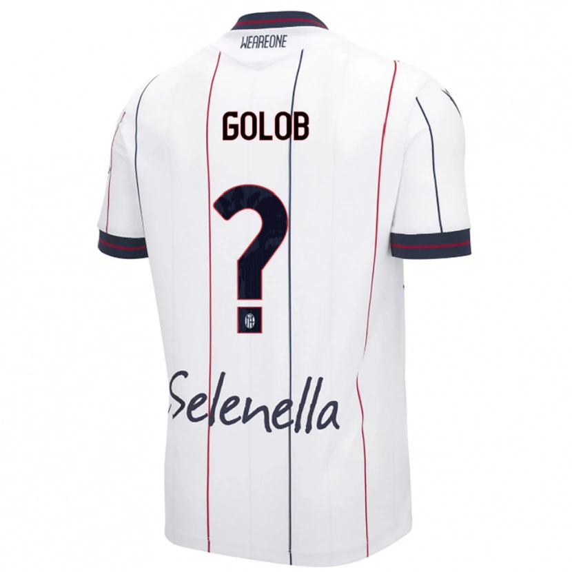 Danxen Damen Lana Golob #0 Weiß Königsblau Auswärtstrikot Trikot 2025/26 T-Shirt