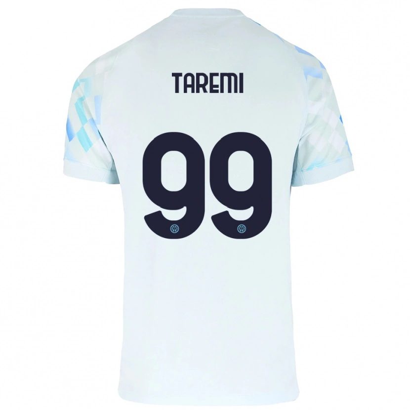 Danxen Damen Mehdi Taremi #99 Weiß Blau Auswärtstrikot Trikot 2025/26 T-Shirt