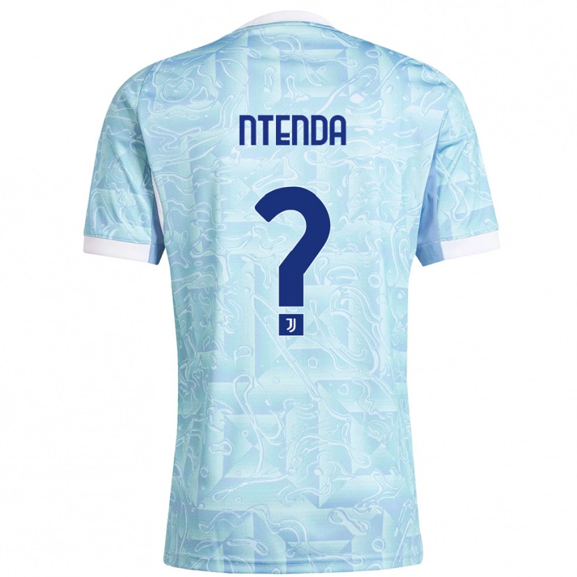 Danxen Damen Jean-Claude Ntenda #0 Himmelblau Gelb Auswärtstrikot Trikot 2025/26 T-Shirt