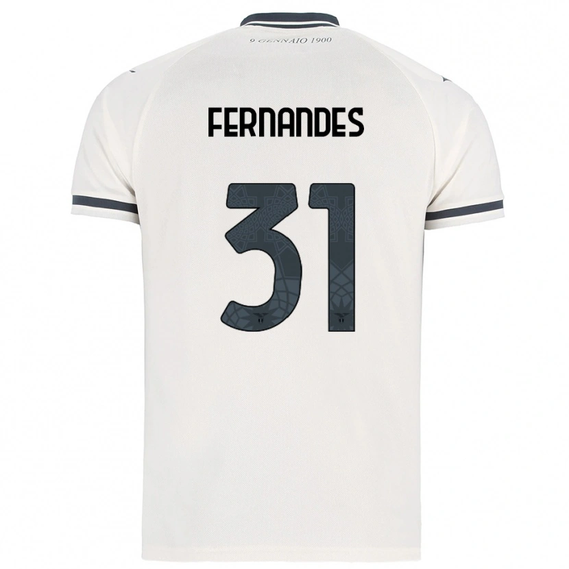 Danxen Damen Saná Fernandes #31 Weiß Marineblau Auswärtstrikot Trikot 2025/26 T-Shirt