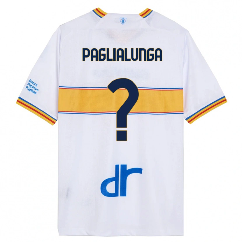 Danxen Damen Robert Paglialunga #0 Weiß Gelb Auswärtstrikot Trikot 2025/26 T-Shirt