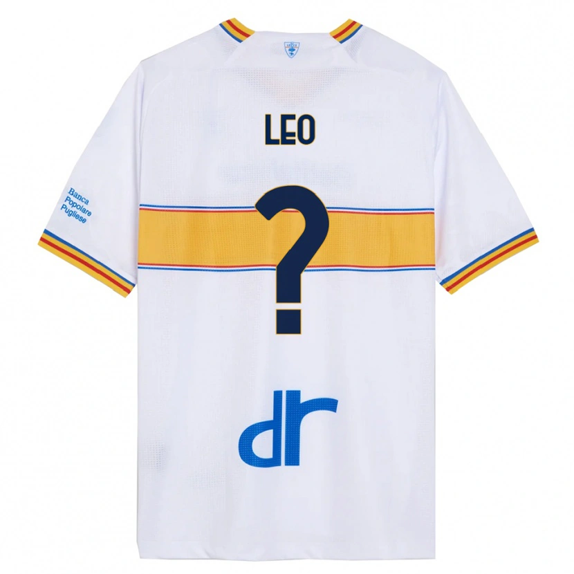 Danxen Damen Giulio Leo #0 Weiß Gelb Auswärtstrikot Trikot 2025/26 T-Shirt