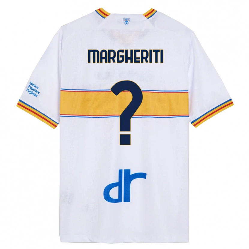 Danxen Damen Filippo Margheriti #0 Weiß Gelb Auswärtstrikot Trikot 2025/26 T-Shirt