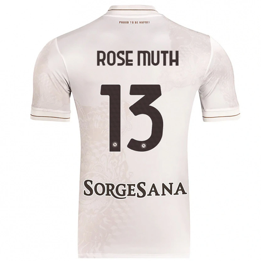 Danxen Damen Natalie Rose Muth #13 Champagner Braun Auswärtstrikot Trikot 2025/26 T-Shirt