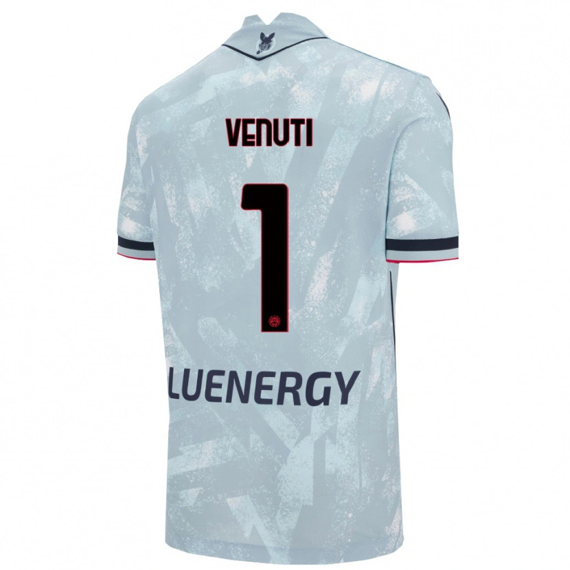 Danxen Damen Gioele Venuti #1 Hellblau Schwarz Auswärtstrikot Trikot 2025/26 T-Shirt