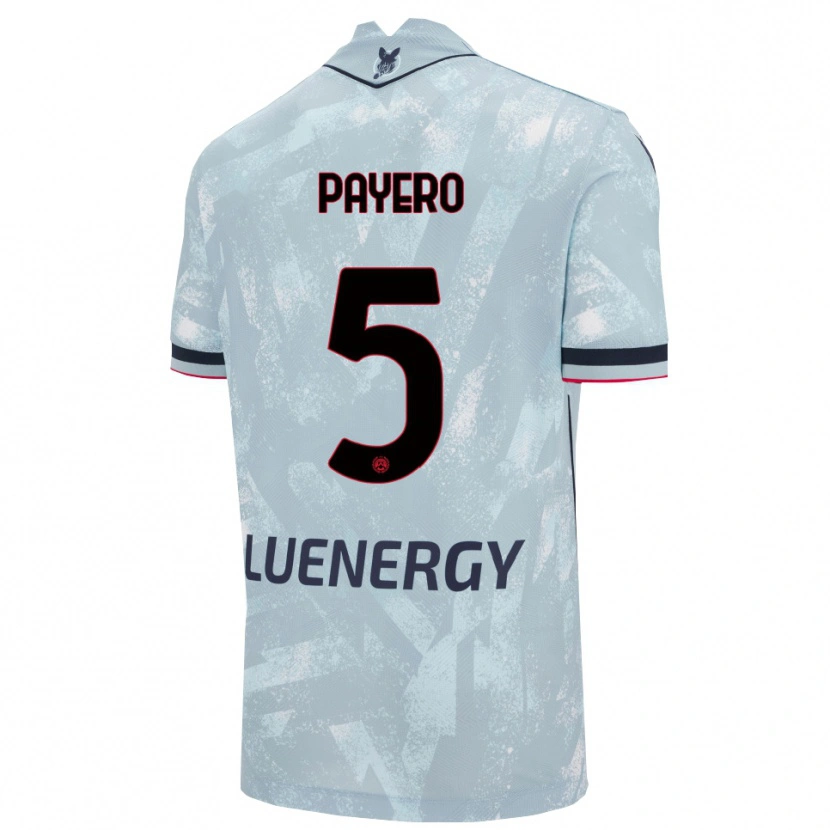 Danxen Damen Martín Payero #5 Hellblau Schwarz Auswärtstrikot Trikot 2025/26 T-Shirt
