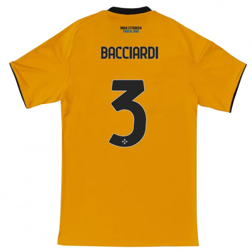 Danxen Damen Lorenzo Bacciardi #3 Orange Blau Auswärtstrikot Trikot 2025/26 T-Shirt