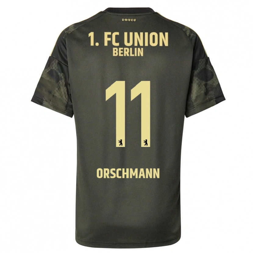 Danxen Damen Dina Orschmann #11 Dunkelgrün Schwarz Auswärtstrikot Trikot 2025/26 T-Shirt