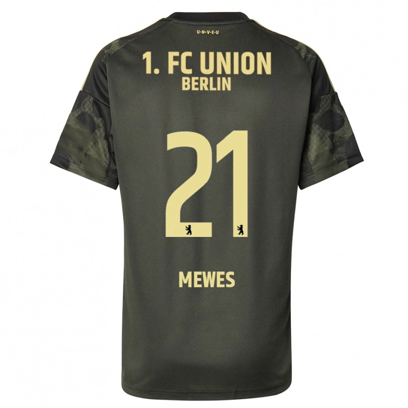 Danxen Damen Gennaro Mewes #21 Dunkelgrün Schwarz Auswärtstrikot Trikot 2025/26 T-Shirt