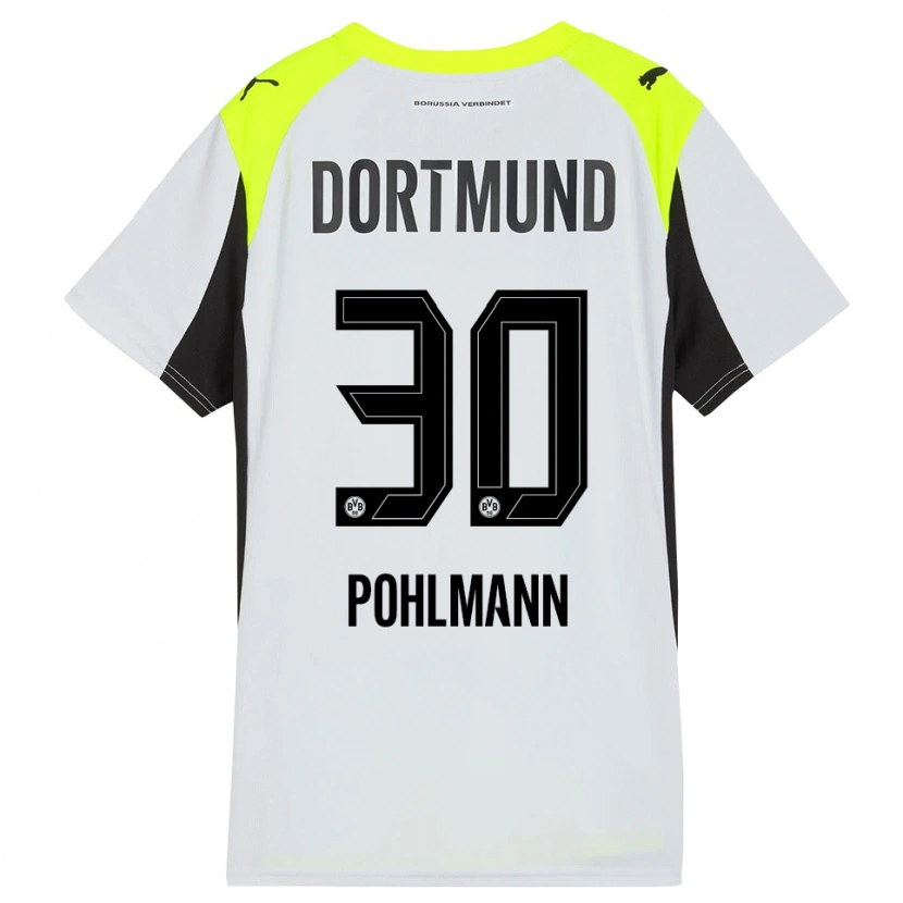 Danxen Damen Ole Pohlmann #30 Fluoreszierendes Gelb Auswärtstrikot Trikot 2025/26 T-Shirt