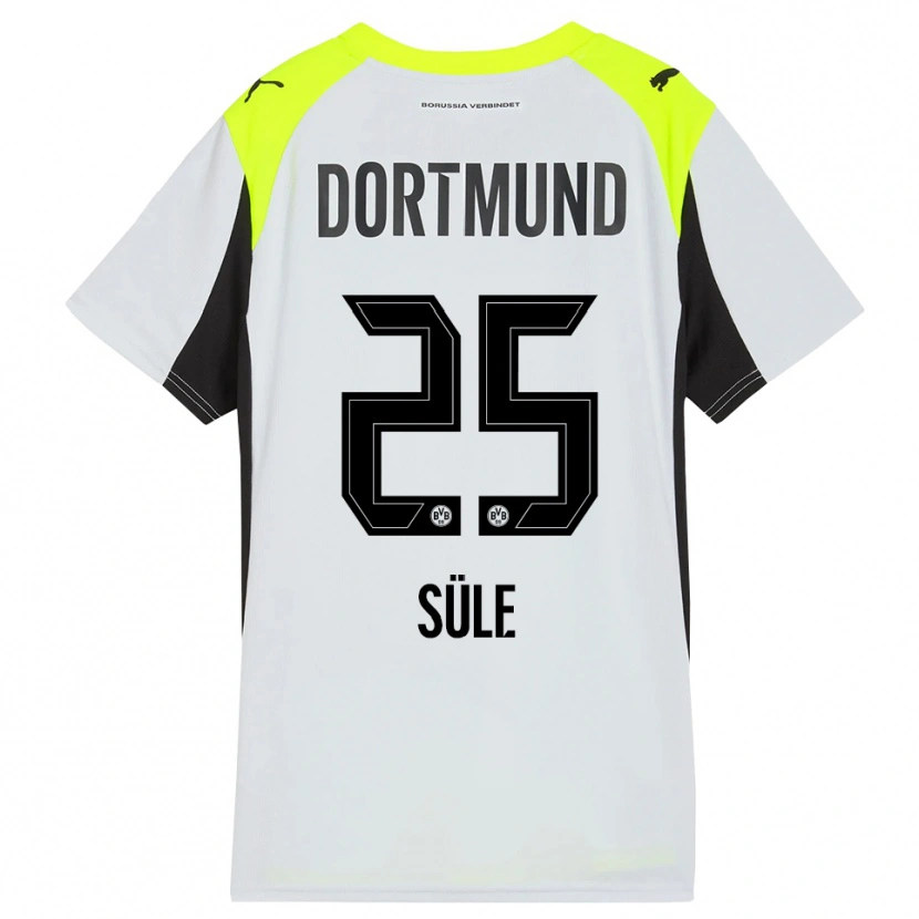 Danxen Damen Niklas Süle #25 Fluoreszierendes Gelb Auswärtstrikot Trikot 2025/26 T-Shirt