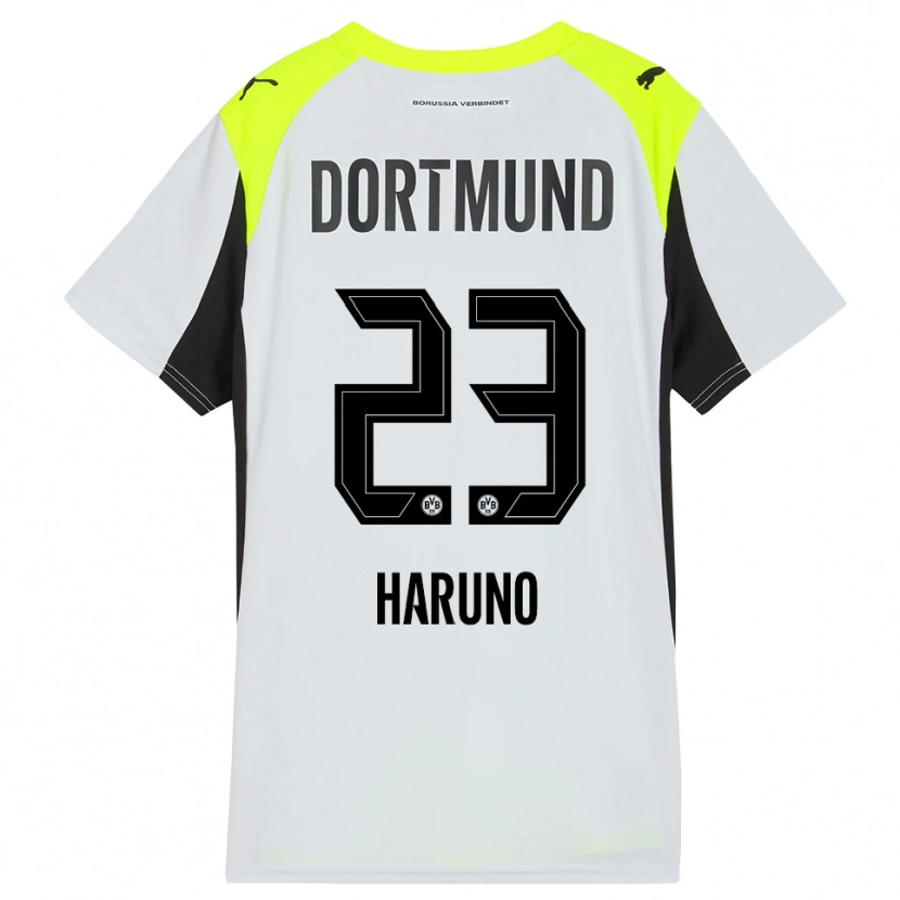 Danxen Damen Sasaki Haruno #23 Fluoreszierendes Gelb Auswärtstrikot Trikot 2025/26 T-Shirt