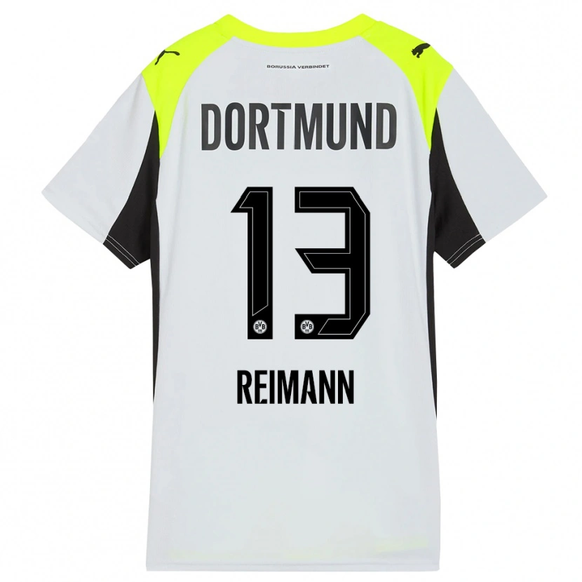 Danxen Damen Paula Reimann #13 Fluoreszierendes Gelb Auswärtstrikot Trikot 2025/26 T-Shirt
