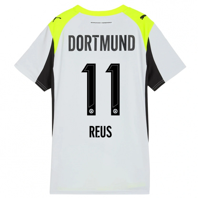 Danxen Damen Marco Reus #11 Fluoreszierendes Gelb Auswärtstrikot Trikot 2025/26 T-Shirt