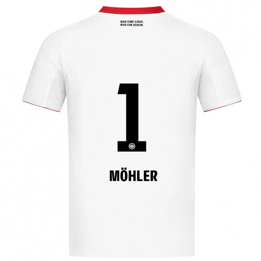 Danxen Damen Emil Möhler #1 Weiß Rot Auswärtstrikot Trikot 2025/26 T-Shirt