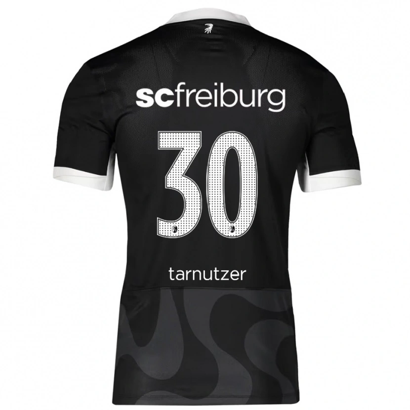 Danxen Damen Rouven Tarnutzer #30 Schwarz Weiß Auswärtstrikot Trikot 2025/26 T-Shirt