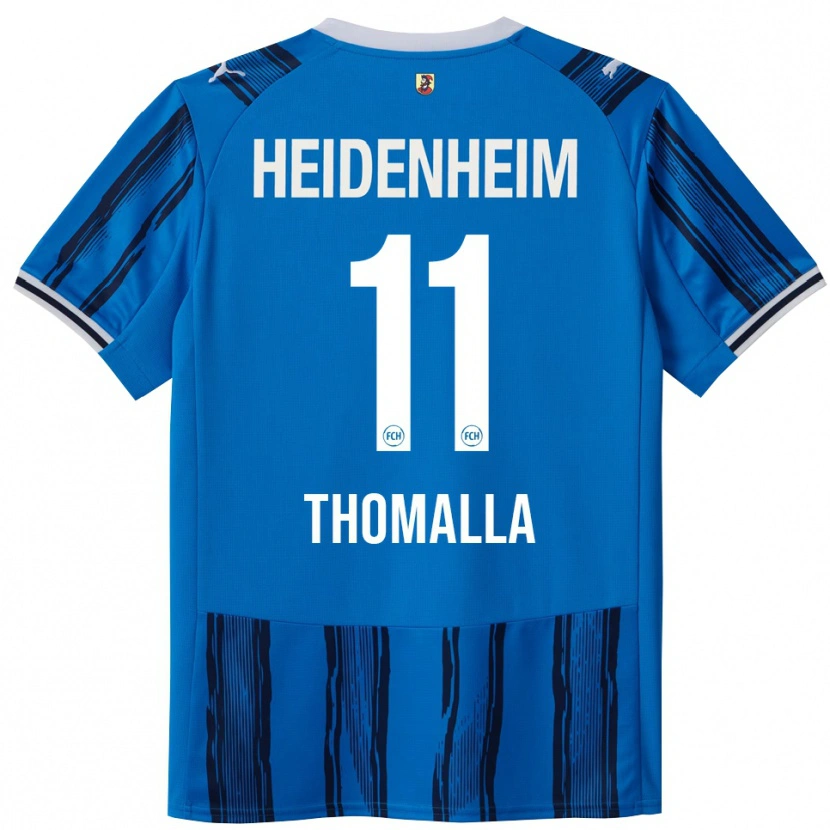 Danxen Damen Denis Thomalla #11 Blau Marineblau Auswärtstrikot Trikot 2025/26 T-Shirt