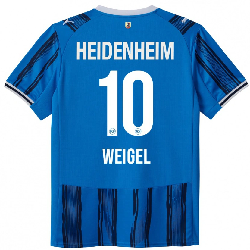 Danxen Damen Tobias Weigel #10 Blau Marineblau Auswärtstrikot Trikot 2025/26 T-Shirt