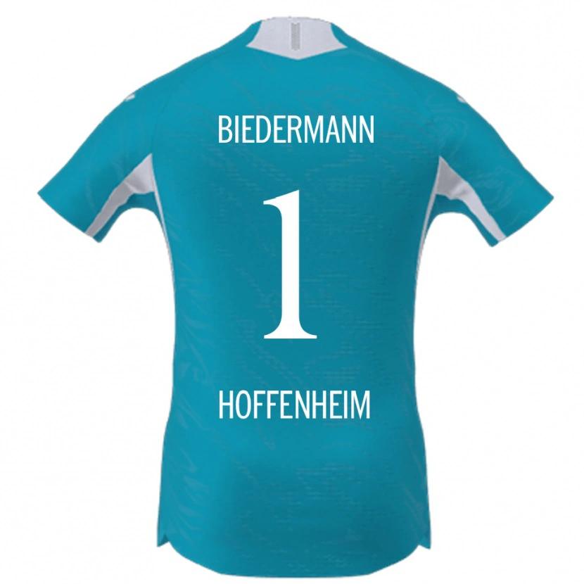 Danxen Damen Nico Biedermann #1 Himmelblau Auswärtstrikot Trikot 2025/26 T-Shirt