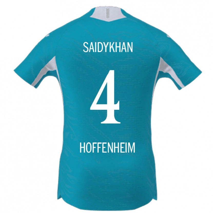 Danxen Damen Ibrahim Saidykhan #4 Himmelblau Auswärtstrikot Trikot 2025/26 T-Shirt