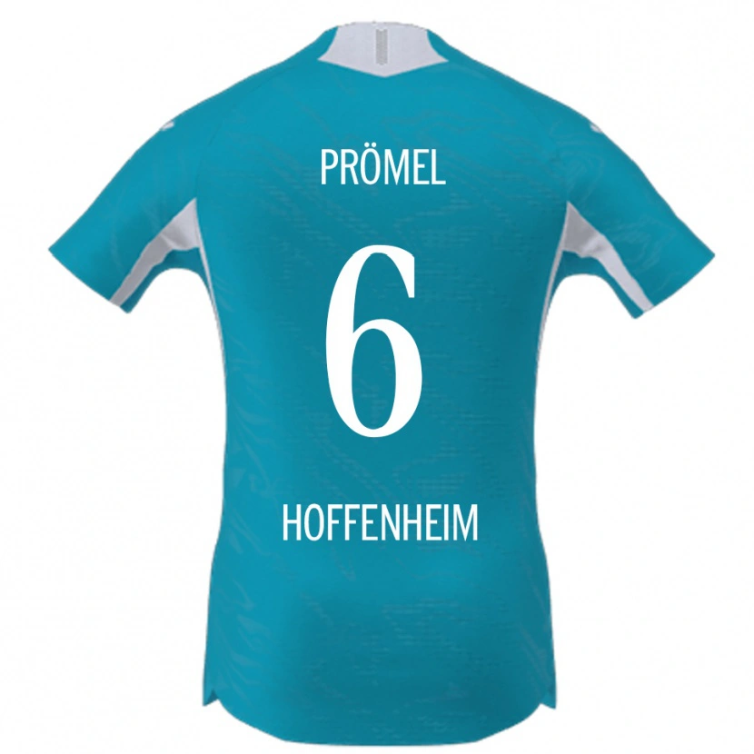 Danxen Damen Grischa Prömel #6 Himmelblau Auswärtstrikot Trikot 2025/26 T-Shirt